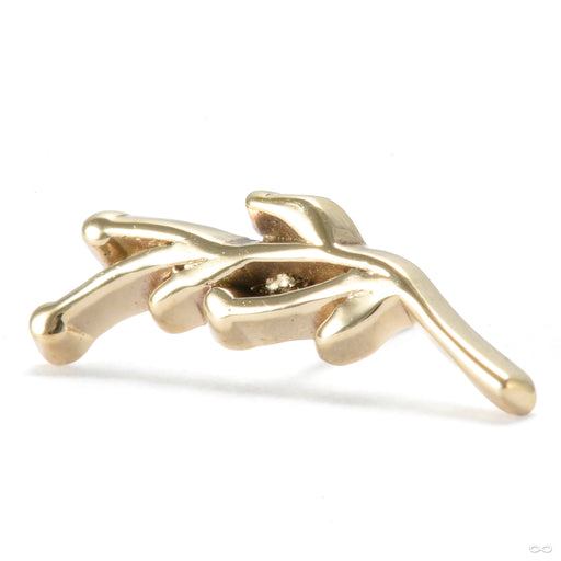 Sprig Press-fit End in Gold from Sacred Symbols