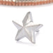 Star Press-fit End in 14k White Gold from Tether Jewelry