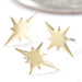 Starburst Press-fit End in Gold from Quetzalli in a group