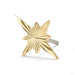 Sunray Starburst Press-fit End in Gold from Quetzalli in yellow gold