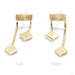 Sunray Tempo Press-fit End in Gold from Quetzalli showing orientation options
