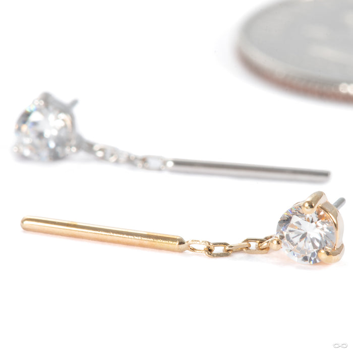 Tease Press-fit End in Gold from Modern Mood in assorted materials