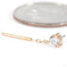 Tease Press-fit End in 14k Yellow Gold with Clear CZ from Modern Mood
