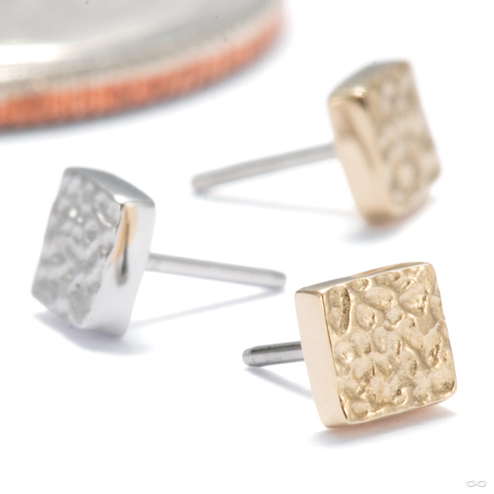 Terra 04 Press-fit End in Gold from Tether Jewelry in assorted materials