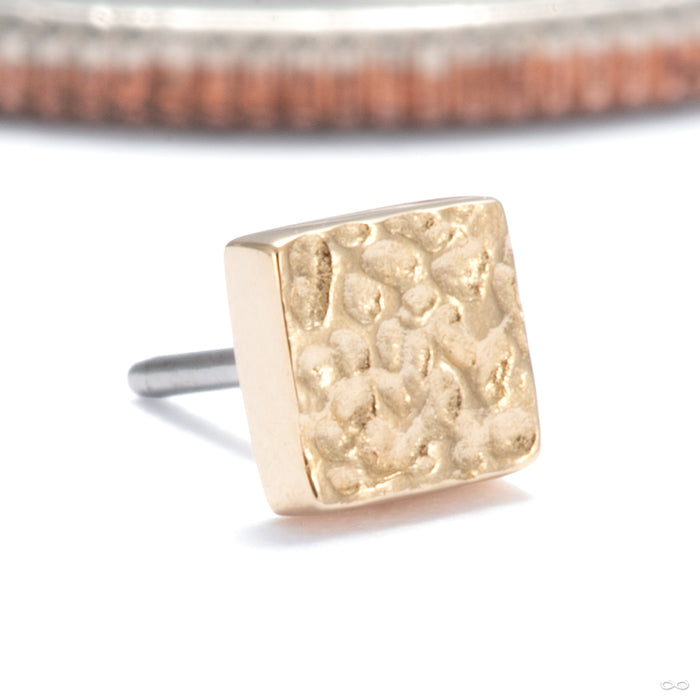 Terra 04 Press-fit End in 14k Yellow Gold from Tether Jewelry