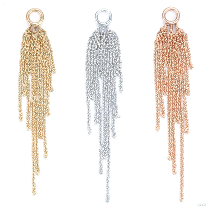 Tidefall Charm in Gold from Tether Jewelry group