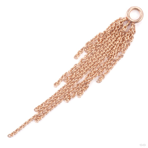 Tidefall Charm in 14k Rose Gold from Tether Jewelry