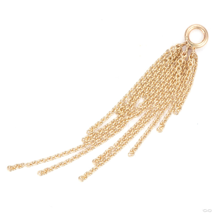 Tidefall Charm in 14k Yellow Gold from Tether Jewelry