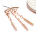 Triple Wind Chime Press-fit End in 14k Rose Gold from Modern Mood