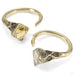 Tuarag Hoop Weights from Eleven44 in brass