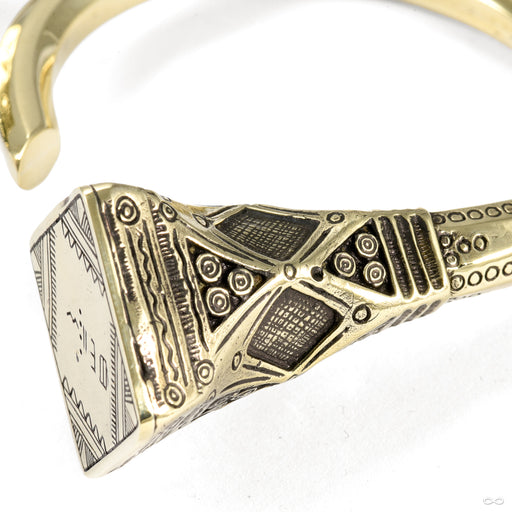 Tuarag Hoop Weights from Eleven44 in brass