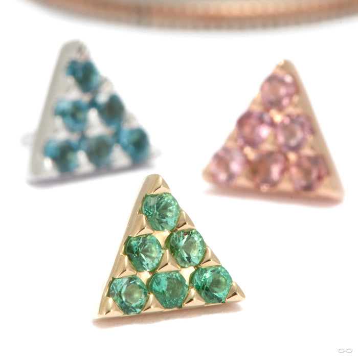 Ursa Major Press-fit End in Gold from Tether Jewelry group photo