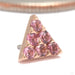Ursa Major Press-fit End in 14k Rose Gold with Pink Tourmaline from Tether Jewelry