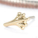 Whipsnap Press-fit End in Gold from Regalia in yellow gold