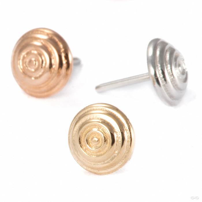 Zeta 00 Press-fit End in Gold from Tether Jewelry group