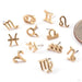 Zodiac Press-fit End in Gold from Junipurr Jewelry in assorted styles