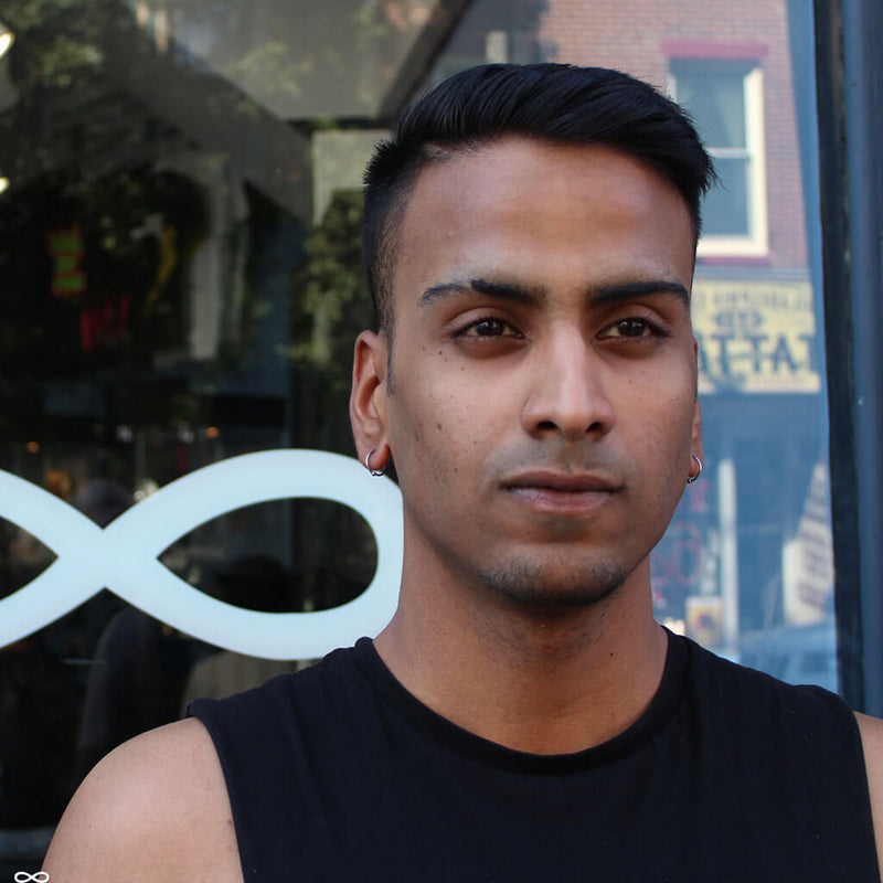 Earlobe piercings by John