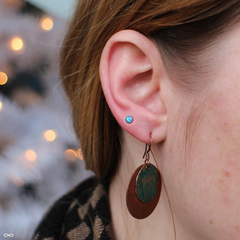 Earlobe piercing by John