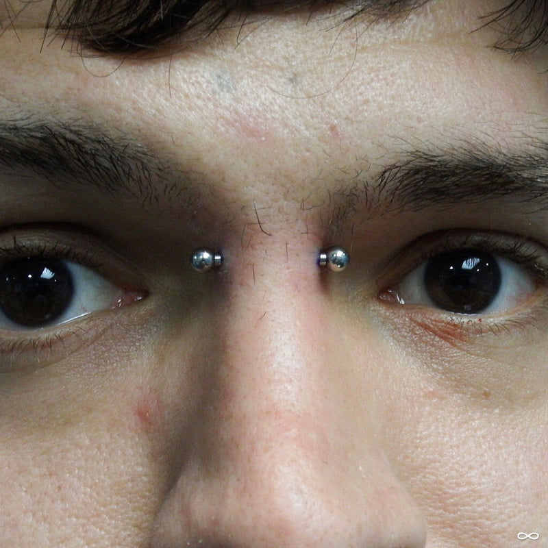 Bridge piercing by Robert