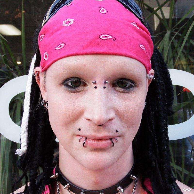 Bridge piercing by Robert