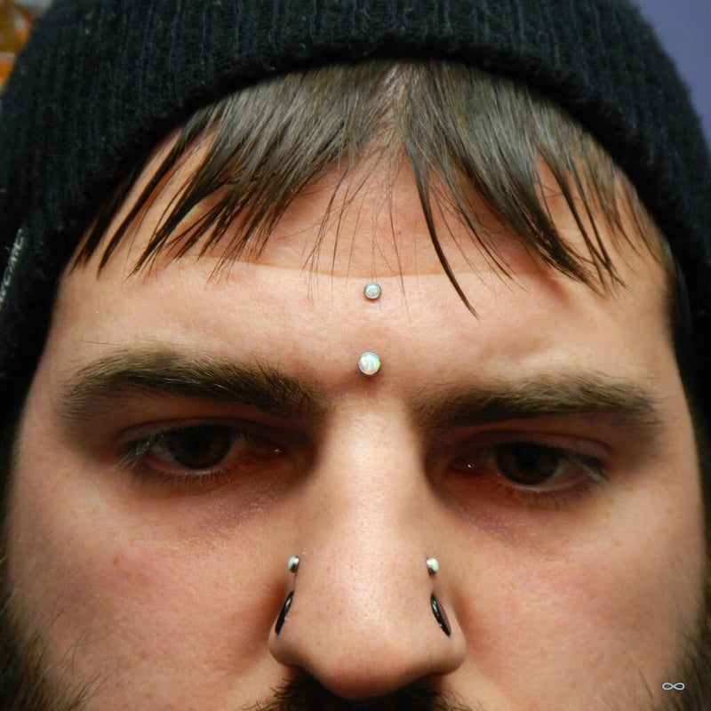 Vertical Bridge piercing by Ed