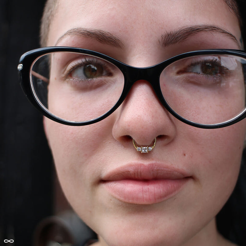 Septum piercing by John