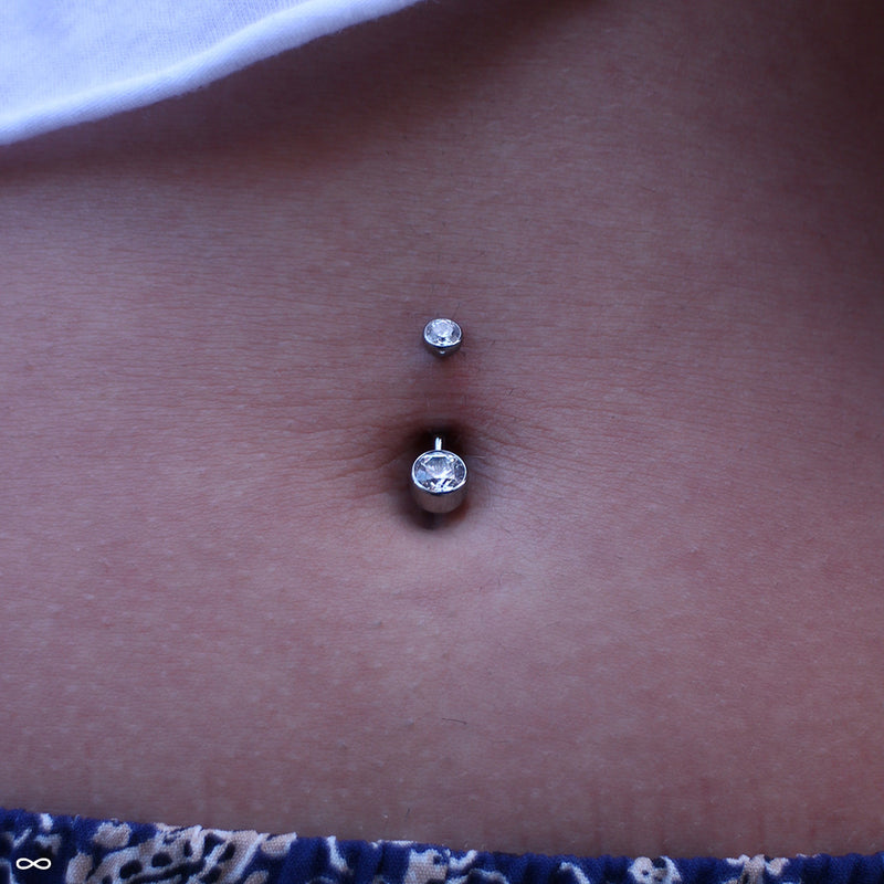 Navel piercing by John