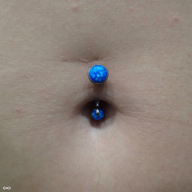 Navel piercing by Zach