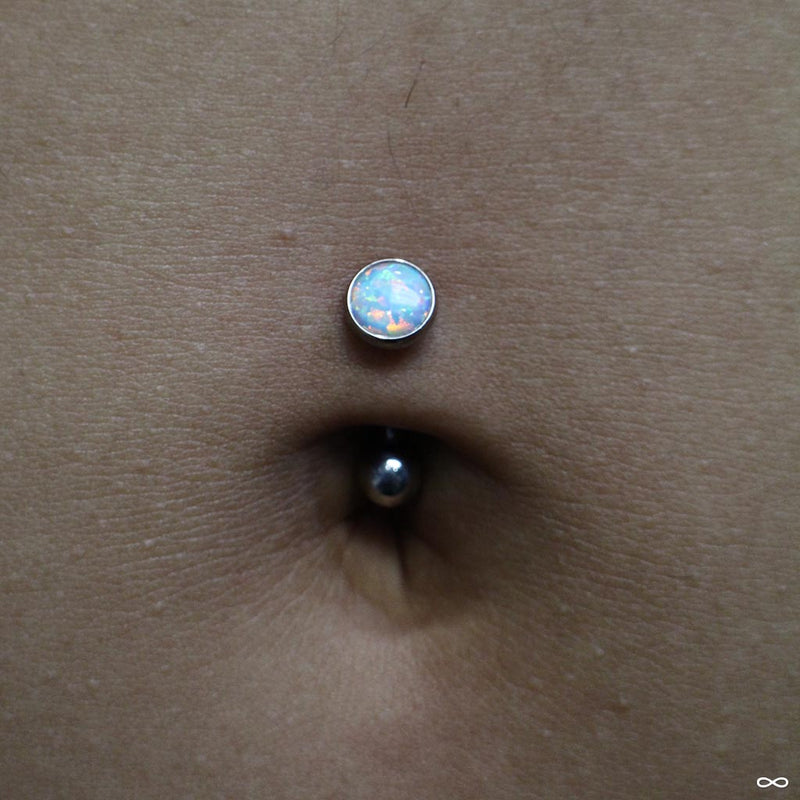 Navel piercing by John