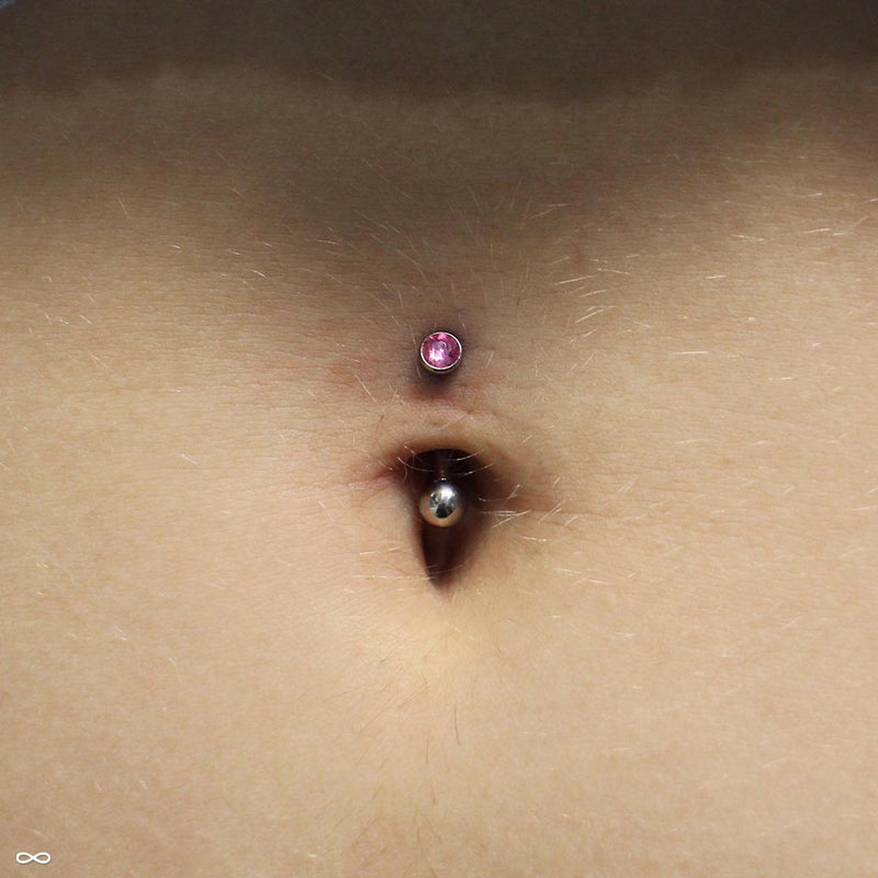 Navel piercing by John