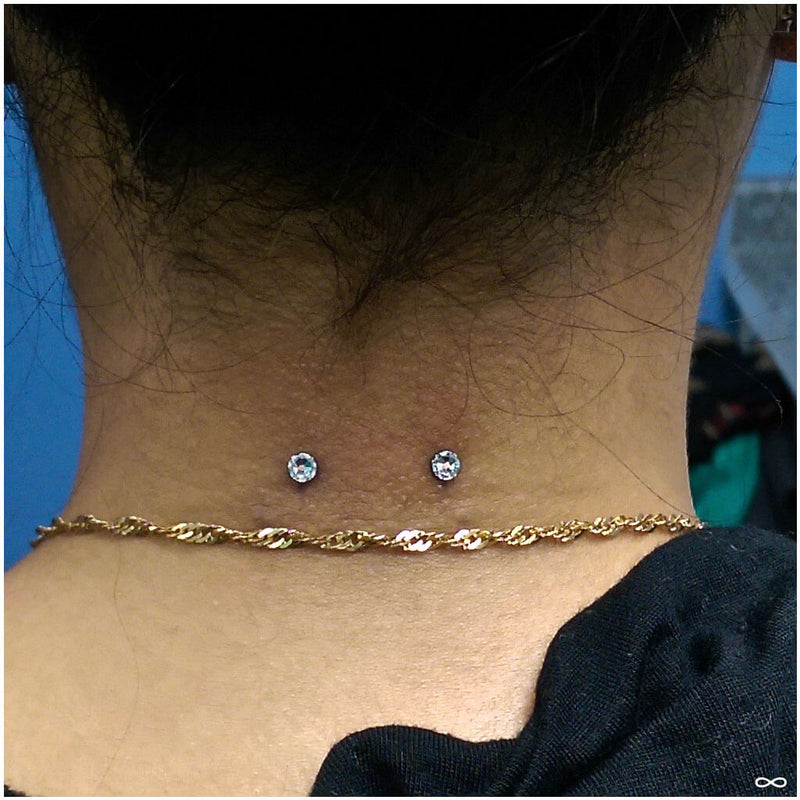 Surface piercing by Robert
