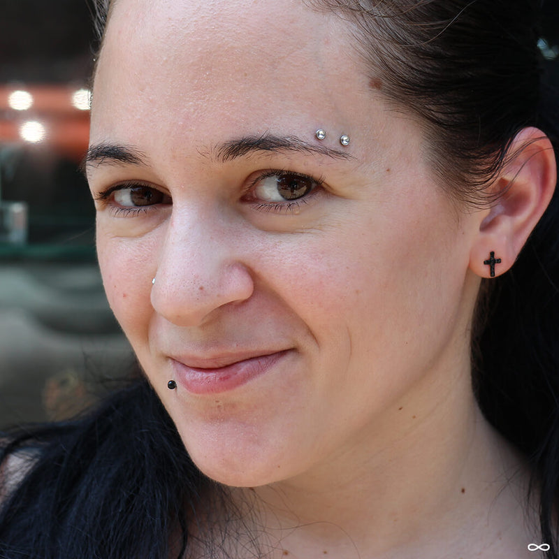 Surface piercing by Anna
