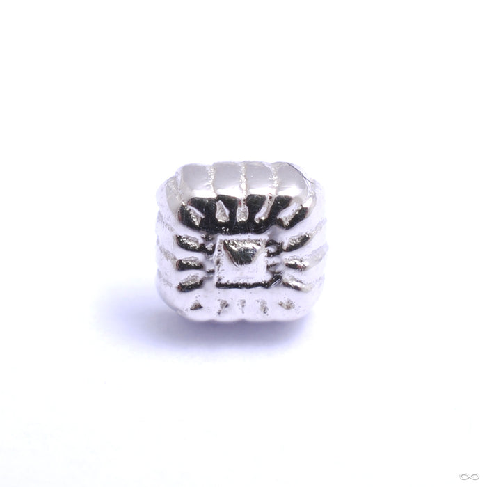 Zeta 04 Press-fit End in Gold from Tether Jewelry in white gold