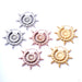 Dharma Wheel Earrings from Maya Jewelry