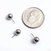 Ball with Countersink Press-fit End in Titanium from NeoMetal in high polish titanium
