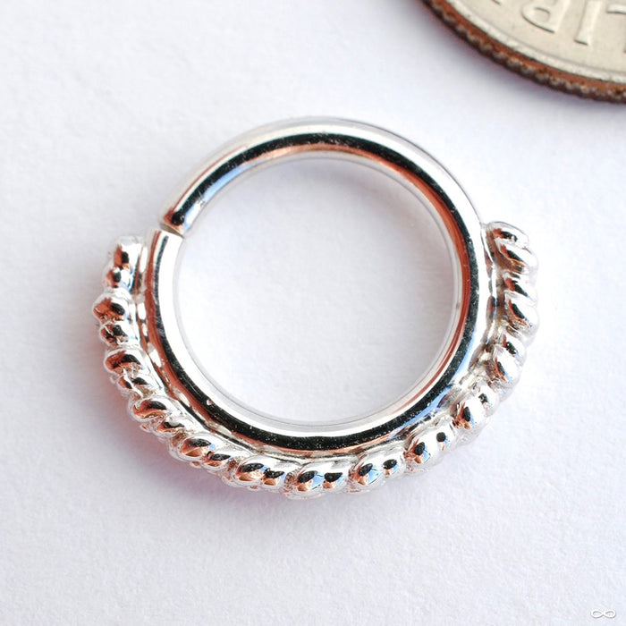 Milo Seam Ring in Gold from BVLA in 14k White Gold