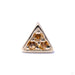 Micro Pav̩é Triangle Press-fit End in Gold from BVLA with Honey Topaz