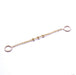 Trio Bead Nipple Lynx Chain in Gold from Pupil Hall