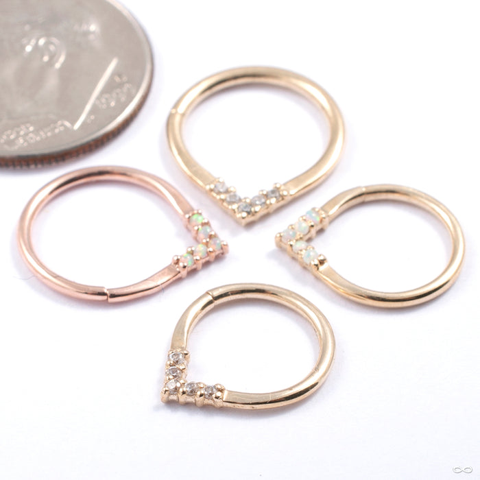 Apex Seam Ring in Gold from Tawapa in various sizes and materials