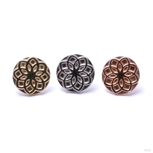 Aster 00 Press-fit End in Gold from Tether Jewelry in assorted materials