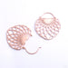 Aurora Earrings from Tether Jewelry in rose gold