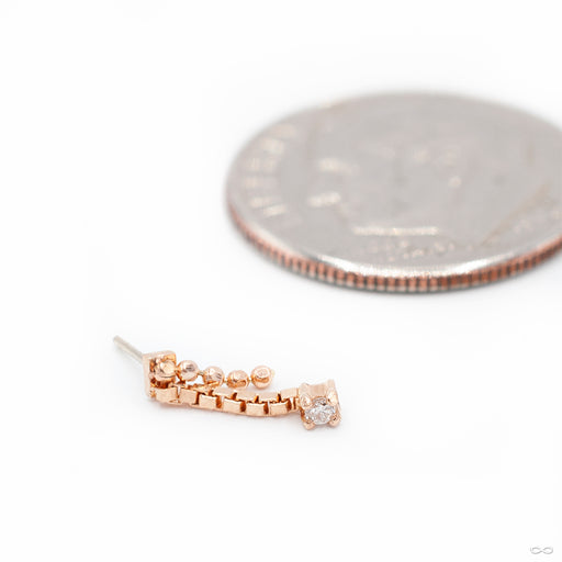 Bada Bing! Press-fit End in Gold from Pupil Hall in rose gold