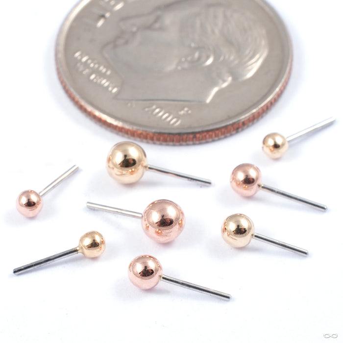 LeRoi - Ball Press-fit End in Gold from LeRoi - Infinite Body