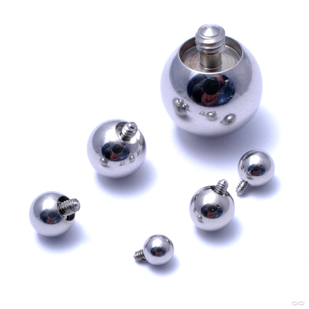 Threaded Ball End Ball Threaded End in Stainless Steel from Industrial Strength ...