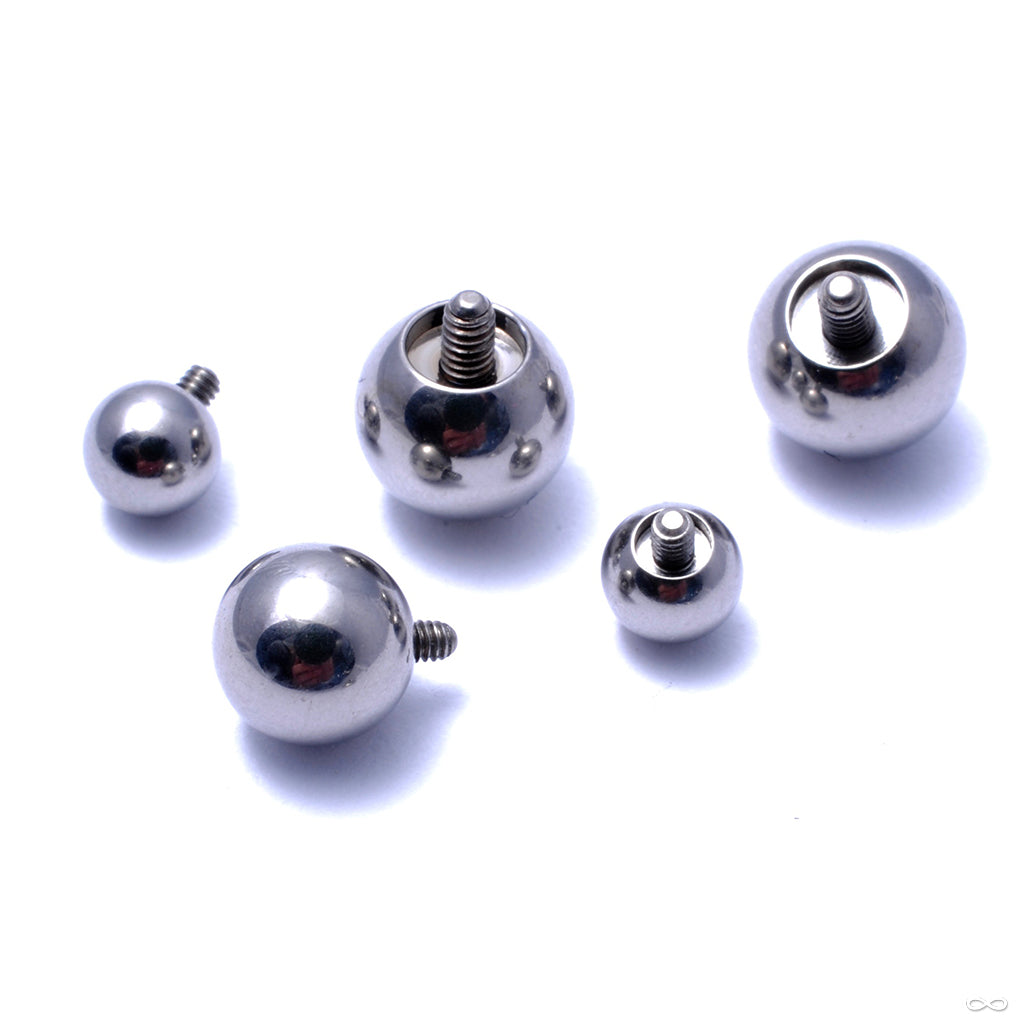 Ball Threaded End in Titanium from Industrial Strength — Infinite Body ...