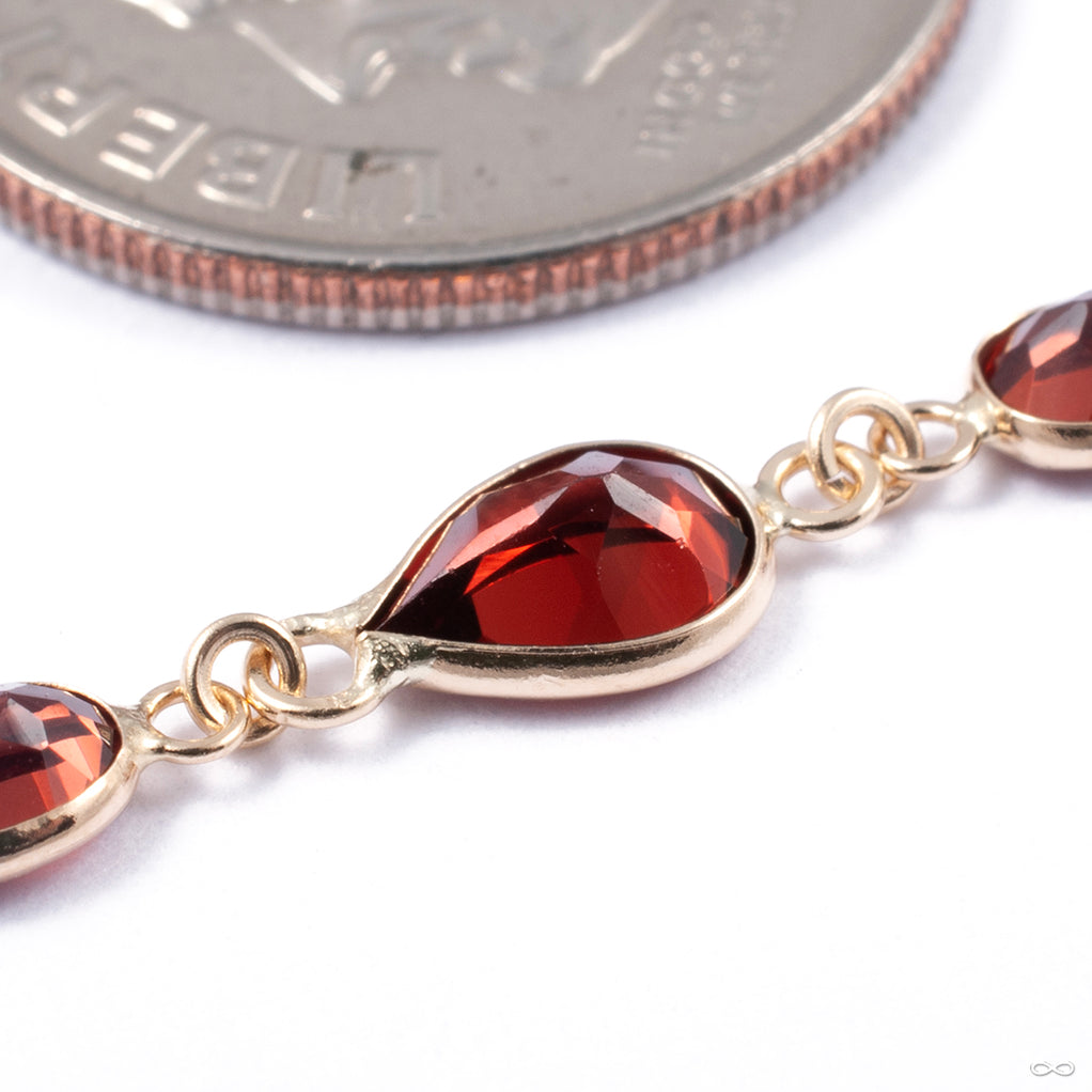 Blood Lust Chain in Gold from Hialeah — Infinite Body Piercing, Inc.