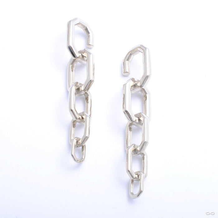 Chain Link Weights from Tawapa in white brass