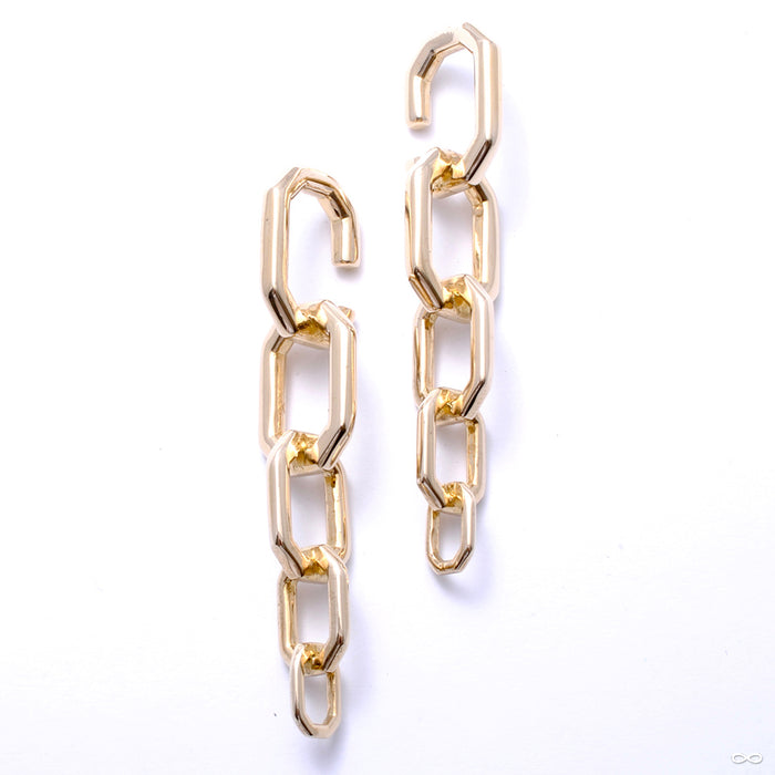 Chain Link Weights from Tawapa in brass