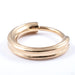 Chasm Clicker from Tether Jewelry in yellow gold