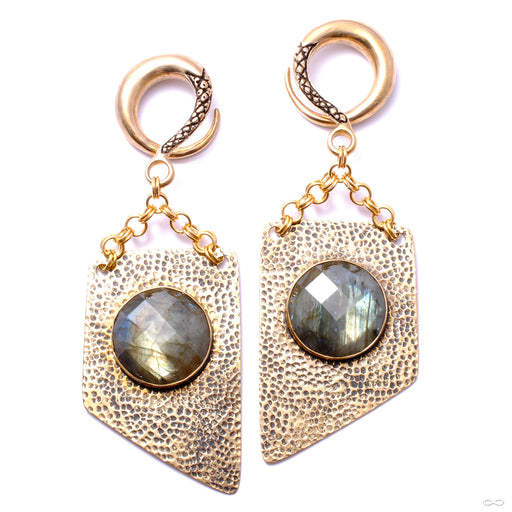 Crossovers with Faceted Labradorite Shields from Oracle